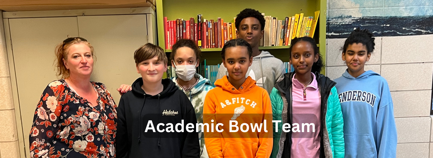 Academic Bowl Team at Henderson Middle School