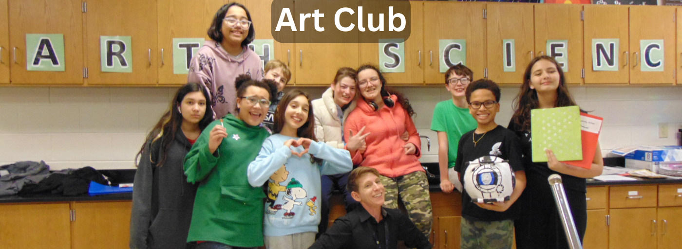 Art Club Group Photo