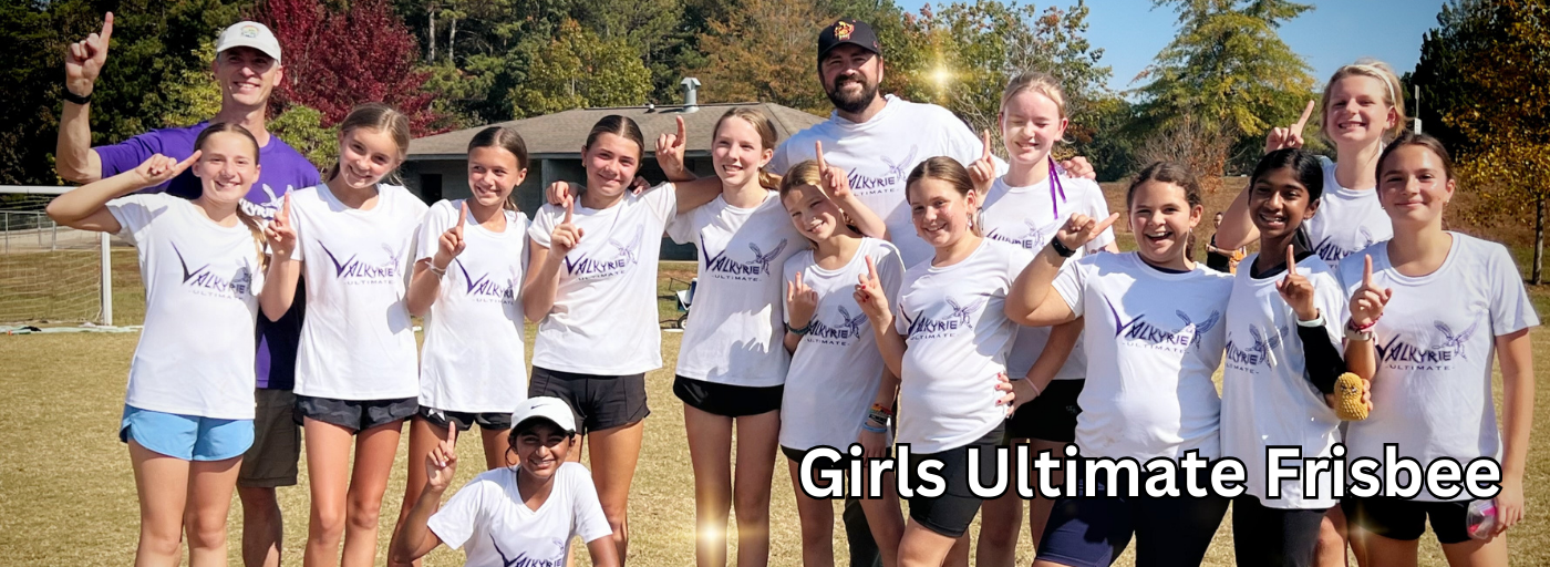 Ultimate Frisbee Girls Team 